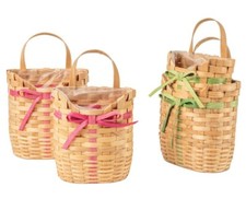 Cesto Fiocco Color Tasca S/2