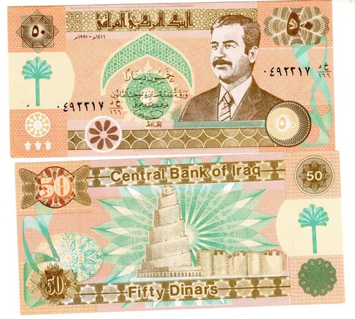 Iraq banconota dinari - iraq,