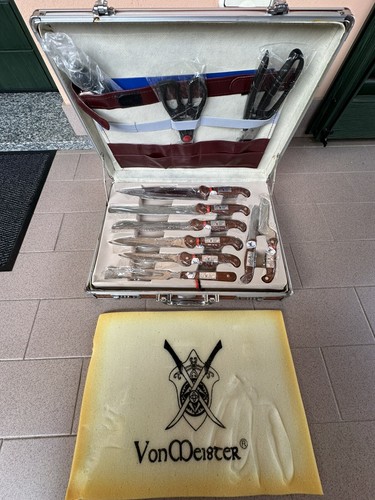 Valigetta coltelli von meister - valigetta,