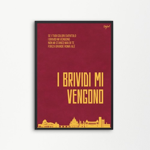 Poster quadro calcio - quadro,