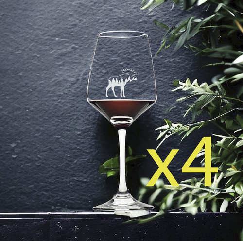 Bicchieri vino moose nature - bicchieri,
