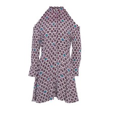 Abito donna multicolore spalle