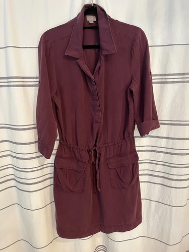 Abito camicia jill marrone - abito,