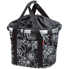 Borsa City Reisenthel Bikebasket fleur nero 35x28x26cm, KLICKfix
