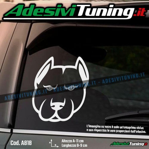 Adesivo cane pitbull sticker - adesivo,