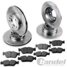 Dischi Freno + Pastiglie Anteriori + Posteriore Adatto A per Fiat Scudo Citroen