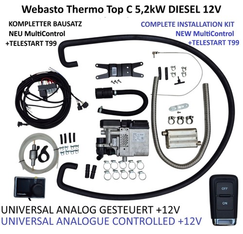 Kit montaggio diesel - , webasto