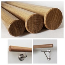 Corrimano in rovere con
