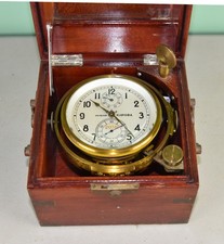 Cronometro marinaio vintage nave russa. Molla elicoidale per capelli, Kirov.