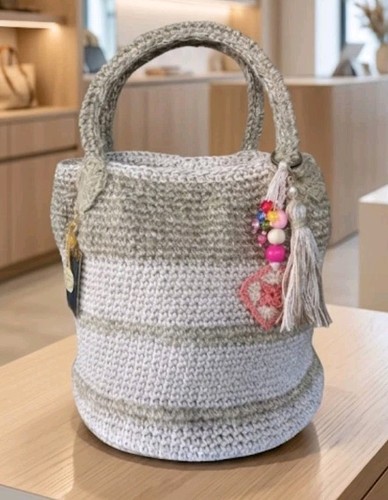 Borsa mare donna uncinetto - mare,