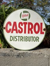 INSEGNA VINTAGE "DISTRIBUTORE