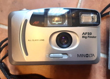 FOTOCAMERA ANALOGICA COMPATTA MINOLTA AF50 BIG FINDER (DA TESTARE)