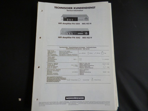 Manuale servizio originale - manuale,