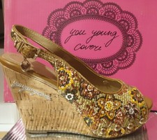 sandali donna zeppa enrico