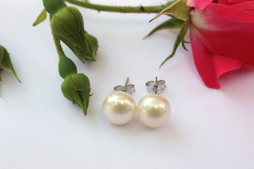 Bianco coltivate perle - bianco,