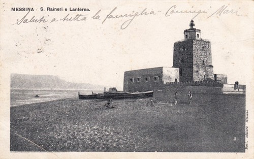 Cartolina messina s - di, ,s
