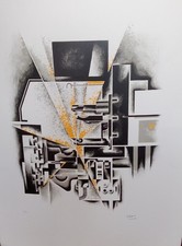 Litografia " Tornio" di Tullio