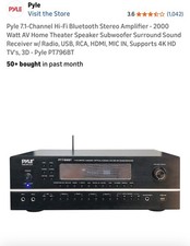 Pyle 7.1-Channel Hi-Fi Stereo