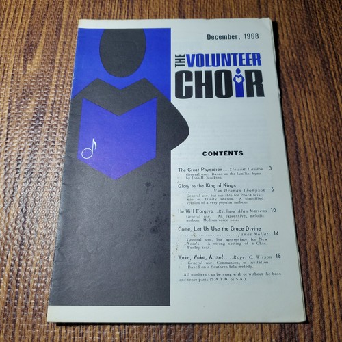 The volunteer choir magazine - the,