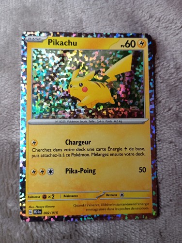 Carte pokémon pikachu - carte,