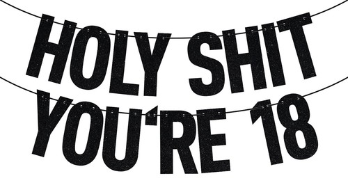 Holy you 18 striscione - holy,