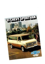 1981 Chevrolet Van SPORTVAN