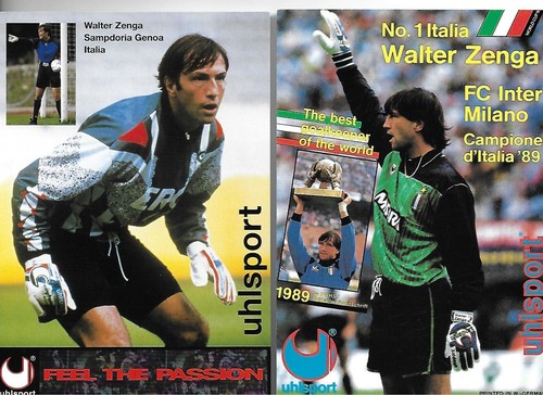 Cartoline calcio uhlsport - cartoline,