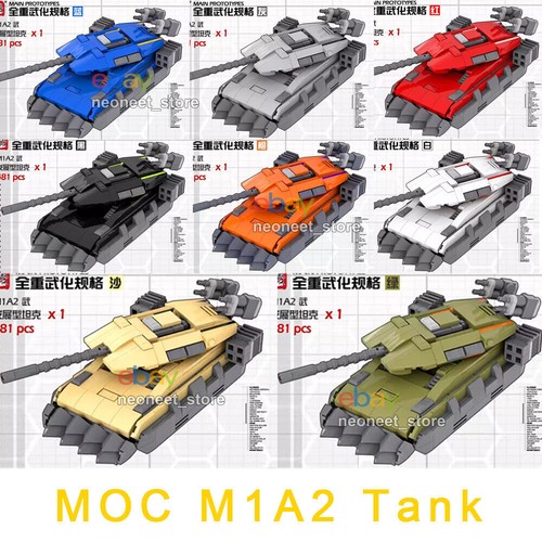 Moc army ww2 carro - moc,