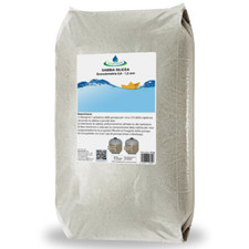 acquaverde SABBIA SILICEA per POMPA FILTRO PISCINA SILICA 0,8 - 1,2 mm 25 Kg