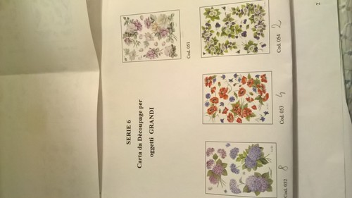 Carta decoupage serie - serie, 6