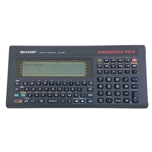 Sharp e200 pocket - sharp,