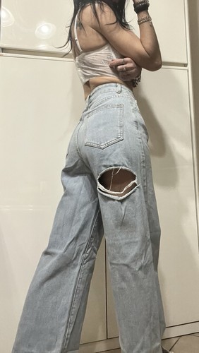 Jeans donna wide leg - donna, vita