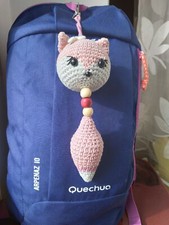 Portachiavi volpe fatto a mano