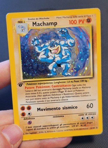 Carta pokemon prima - , edizione