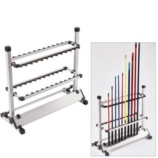 24 Canne Porta Canne da Pesca Forte Alluminio Porta Canne Pesca Supporto