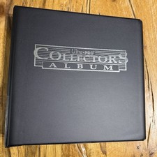 Album raccoglitore Ultra pro nero ad anelli nuovo per carte Pokemon Magic Tgc