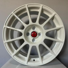 KIT N4 CERCHI IN LEGA FIAT 500/595 ABARTH SS DA 17 MAK HAVALON GLOSS WHITE