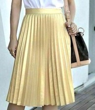 Zara gonna plissettata oro - zara,