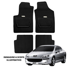 4 TAPPETI TAPPETINI IN GOMMA