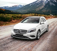 Mercedes Classe A W176 / W177 SPOILER FRONTALE LAMA SOTTO PARAURTI ABS LUCIDO