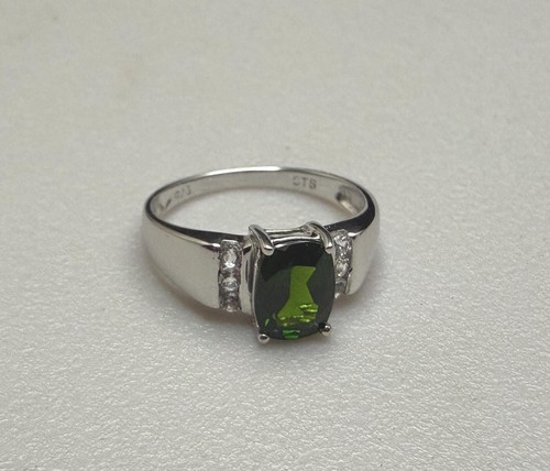Anello russo diopside crush - anello,