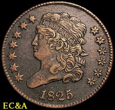 1825 MEZZO CENTESIMO, PIÙ