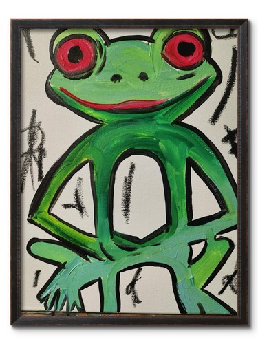 Rana astratta impressionista