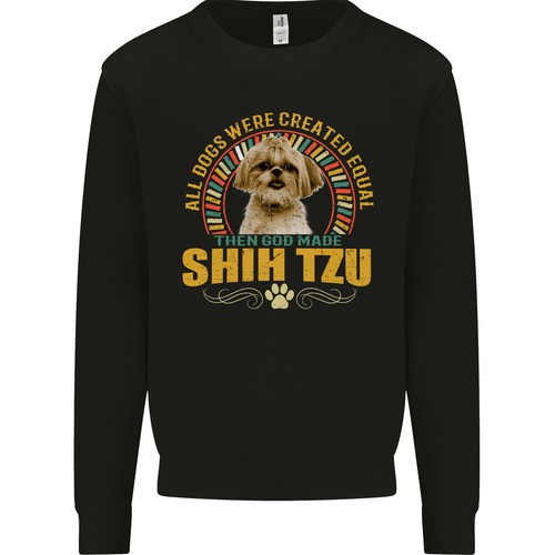 Felpa uomo shih tzu - felpa,
