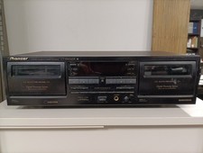 PIONEER CT-W606DR REGISTRATORE MUSICASSETTE DOPPIO DECK REVISIONATO FUNZIONANTE