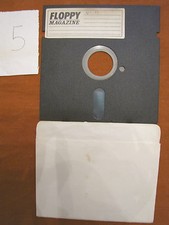 Floppy disc 5.25 inch 5 1/4 Commodore 64 Floppy Magazine n. 18 visita il negozio