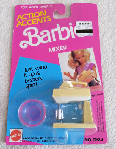Vintage 1983 barbie action - barbie,