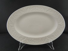 VASSOIO PIATTO OVALE LIMOGES RAYNAUD PORCELLANA BIANCA MODELLO WASHINGTON