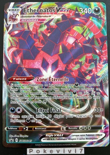 Carte pokemon ethernatos - carte,