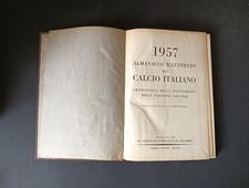 ALMANACCO ILLUSTRATO DEL CALCIO 1957 Rizzoli Ed